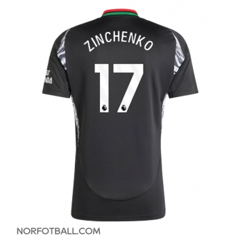 Billige Fotballdrakt Arsenal Oleksandr Zinchenko #17 Replika Bortedrakt 2024-25 Kortermet